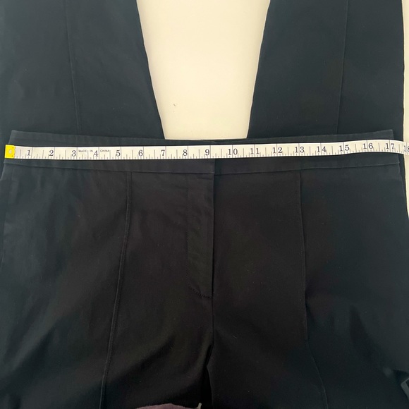 Magaschoni black cotton blend trouser pants women’s size 12 - Picture 5 of 7
